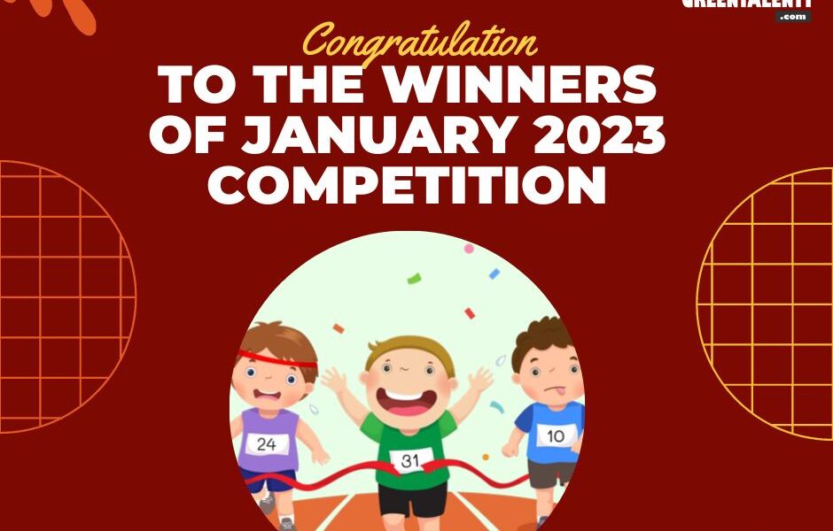January 2023 Online Competitions Result